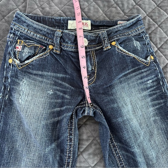MEK Denim Jeans Women 26 Bootcut New Oaxaca Short 28” Western CL - Picture 4 of 10